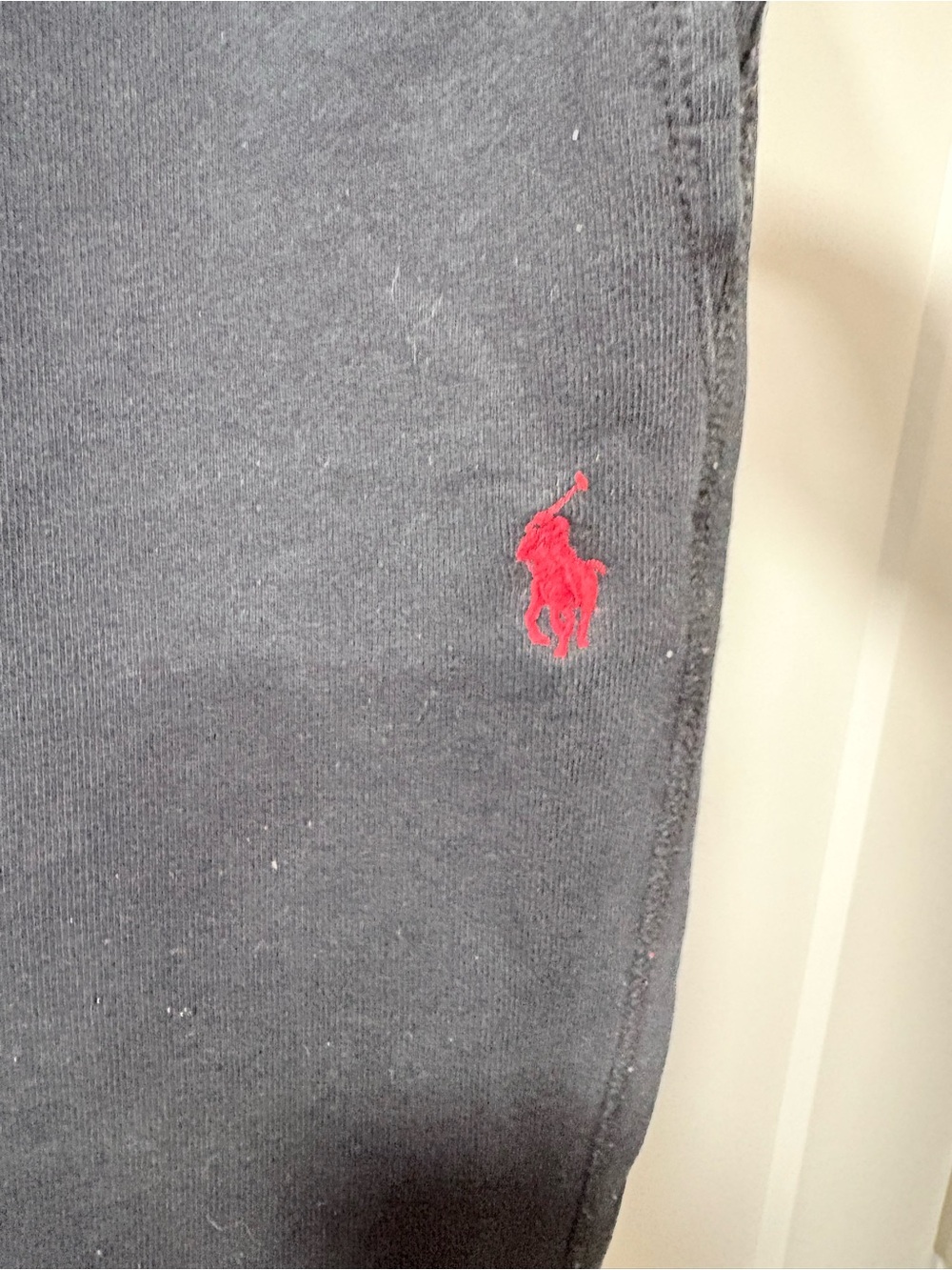 Polo by Ralph Lauren Black Cotton-Blend Jogger Pants - Picture 2 of 4